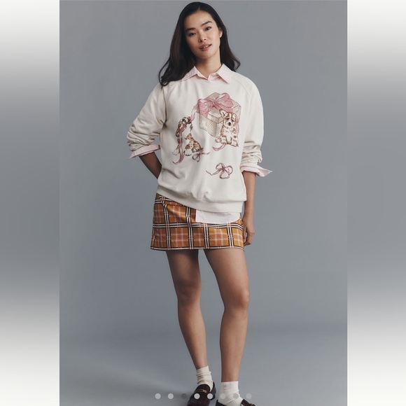 Anthropologie puppies crewneck sweatshirt - Picture 3 of 6